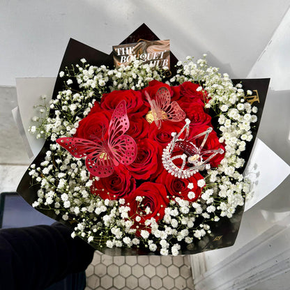 12 Rose Bouquet